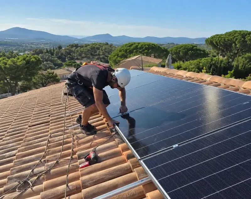 Installateur panneaux solaires Maxent — pose photovoltaïque sur toiture